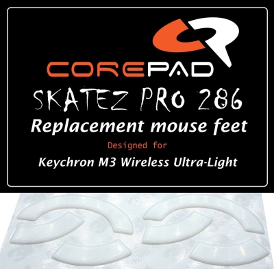 Hyperglides Hypergleits Hypergleids Corepad Skatez PRO Keychron M3 Wireless Ultra-Light